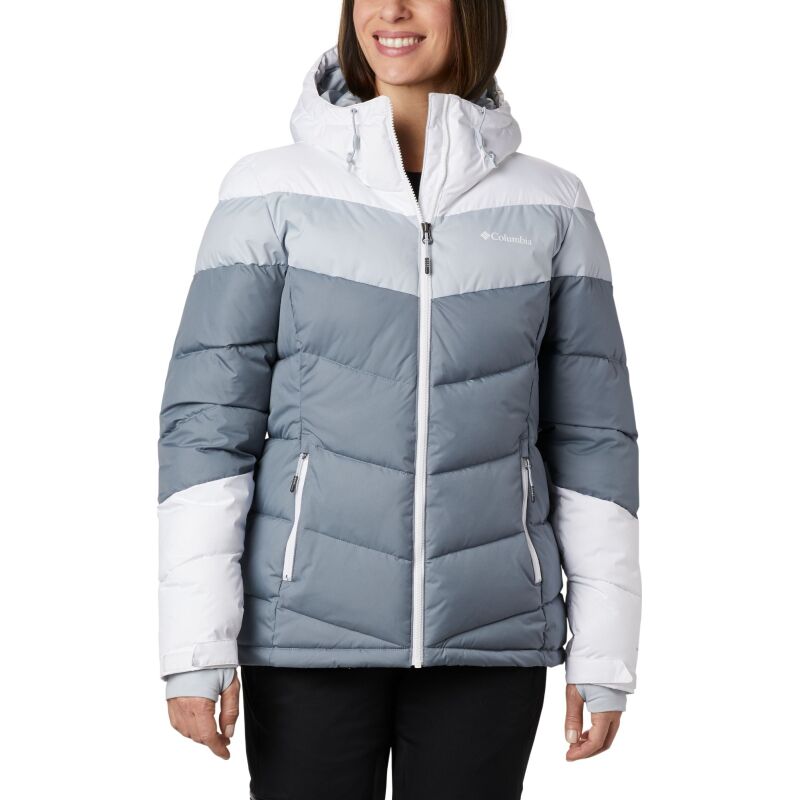 Columbia Abbott Peak Insulated Jacket Women's Grey Ash/White