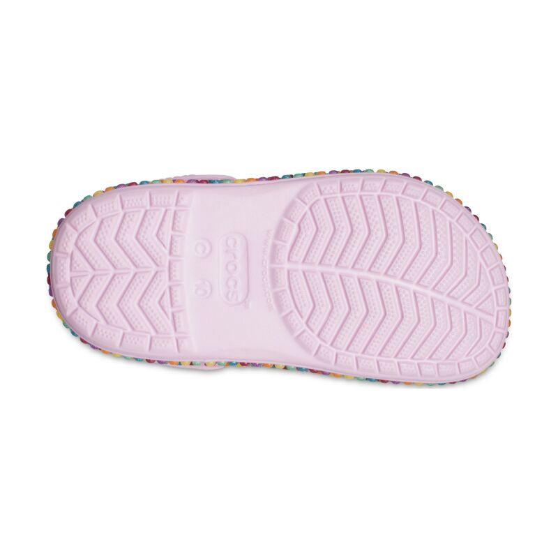 Crocs™ Crocband Gem Band Clog Kid's 207607 Ballerina Pink