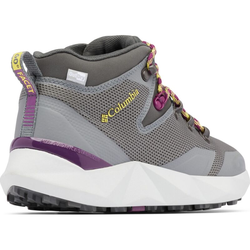Кросівки Columbia Facet 60 Outdry Women's Dark Grey/Mineral Yellow