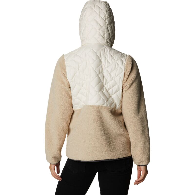 Columbia Sweet View Fleece Hooded Pullover Women's Chalk/Ancient Fossil