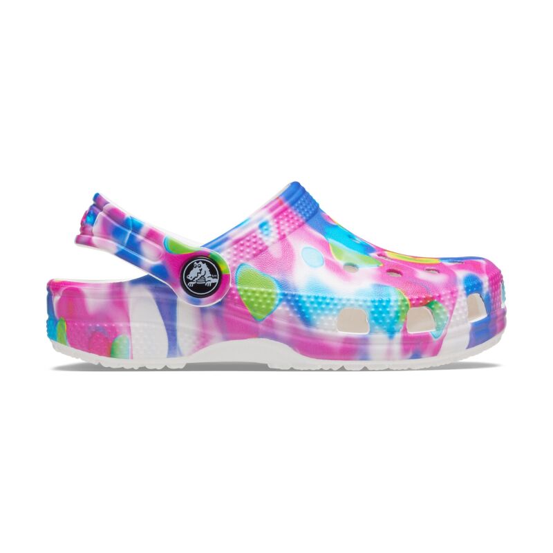 Crocs™ Classic Solarized Clog Kid's 207588 Pink/White