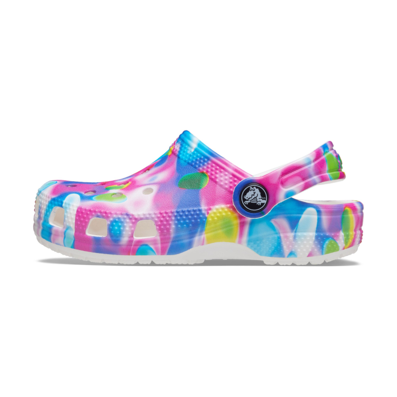 Crocs™ Classic Solarized Clog Kid's 207588 Pink/White