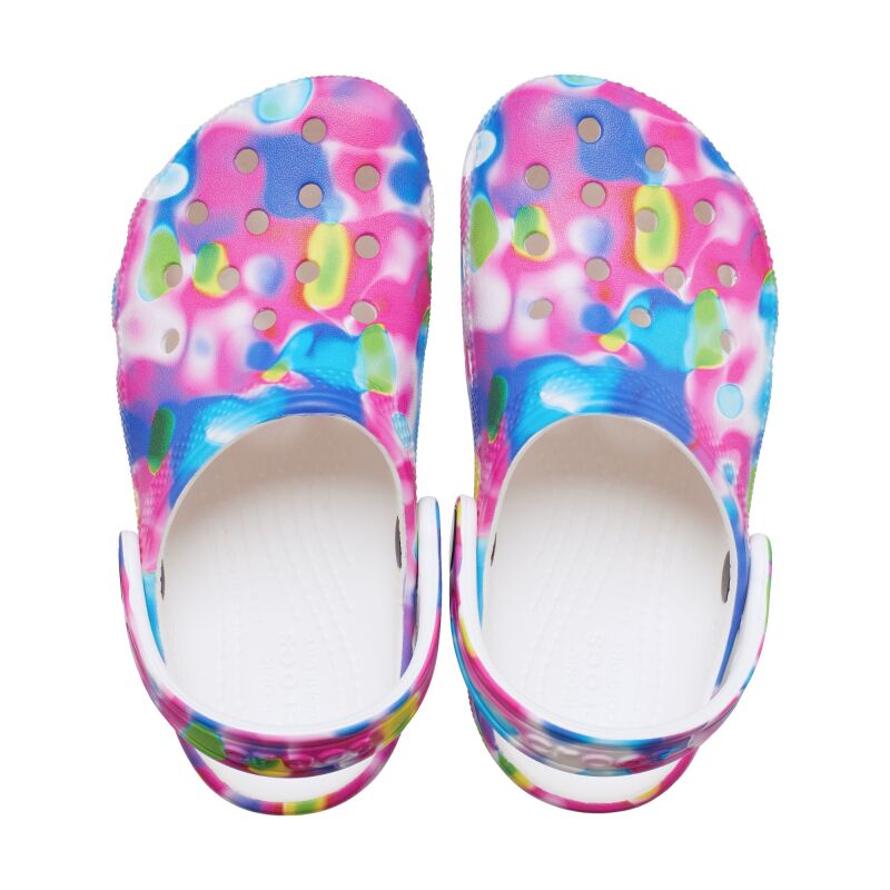 Crocs™ Classic Solarized Clog Kid's 207588 Pink/White