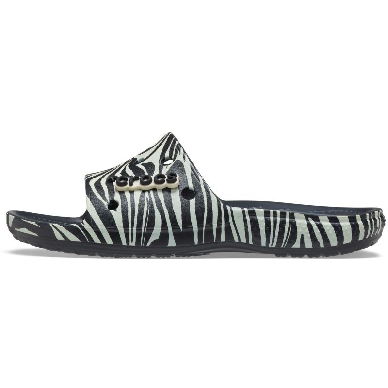 Crocs™ Classic Animal Remix Slide Black/Zebra Print