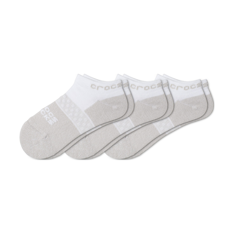 Шкарпетки Crocs™ Kid's Low Ever 3-Pack Socks White