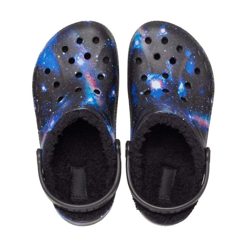 Сабо Crocs™ Baya Lined Printed Clog Kid's Black/Multi