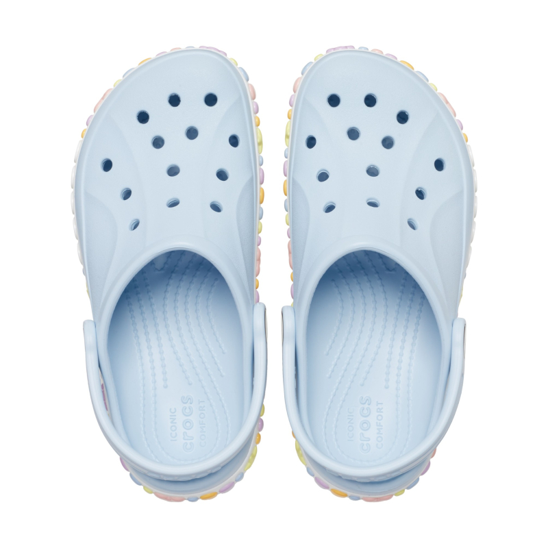 Сабо Crocs™ Bayaband Charm Band Clog Kid's 208102 Mineral Blue