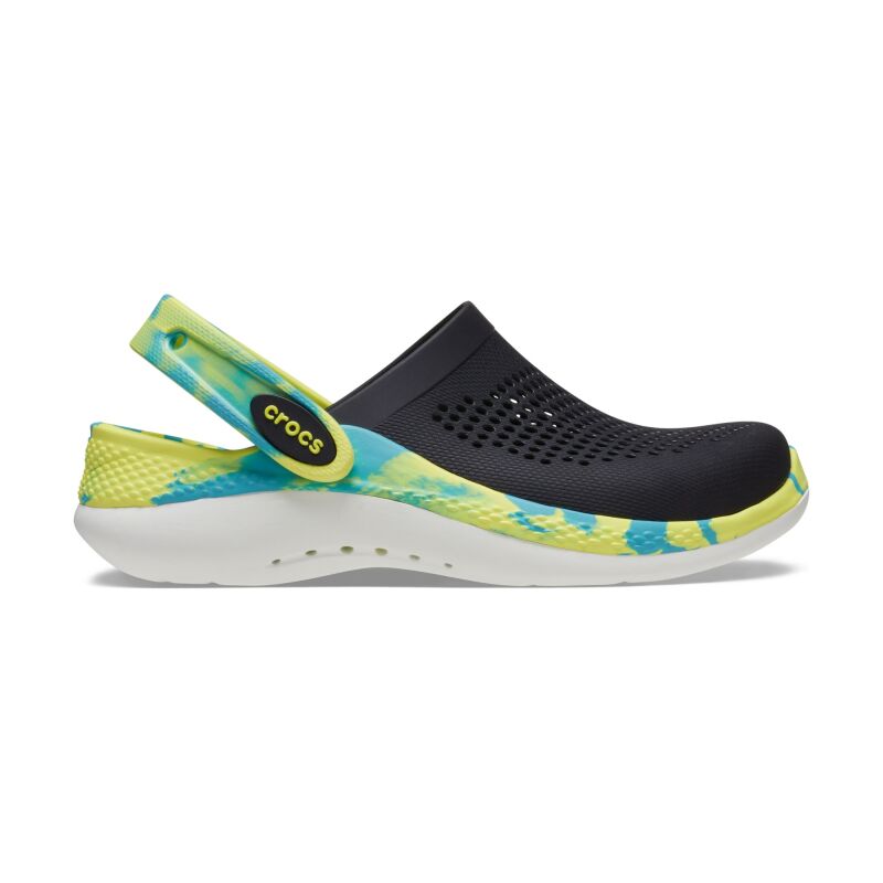 Crocs™ LiteRide 360 Marbled Clog Kid's Black/Multi