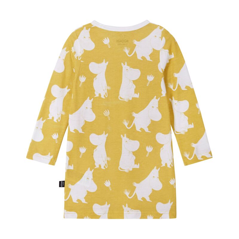 Сукня для дівчинки REIMA Moomin Sovstund Ginger Yellow