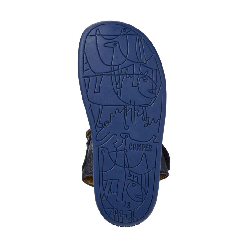 Сандалі Camper Bicho 80177 Dark Blue Leather