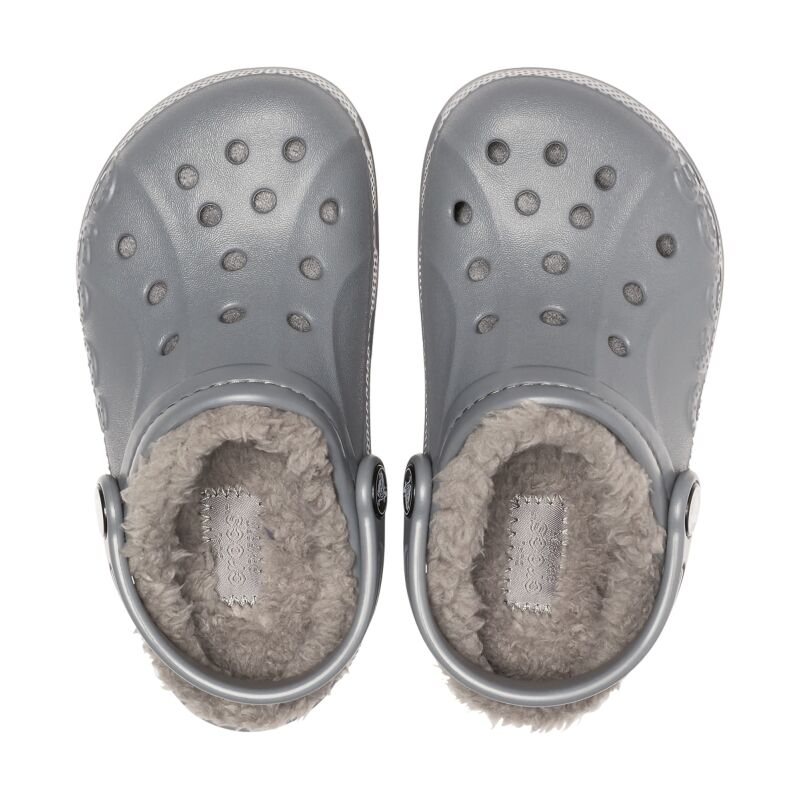 Сабо Crocs™ Baya Lined Clog Kid's 207500 Charcoal/Charcoal