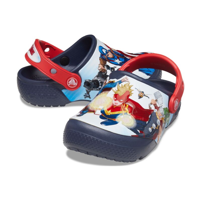 Сабо Crocs™ FunLab Avengers Patch Clog Kid's Navy