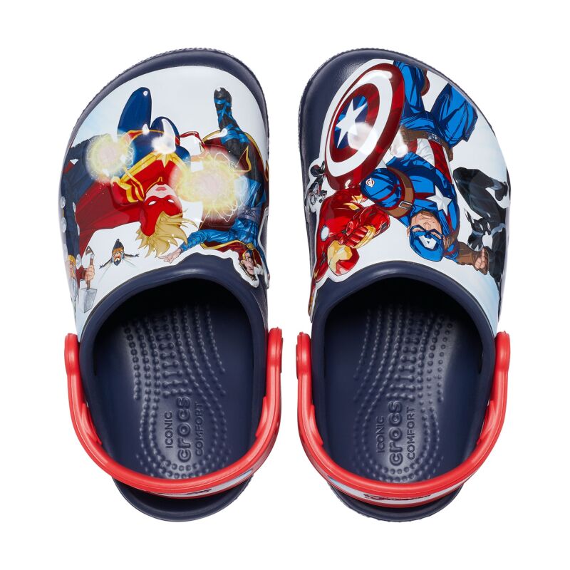 Сабо Crocs™ FunLab Avengers Patch Clog Kid's Navy