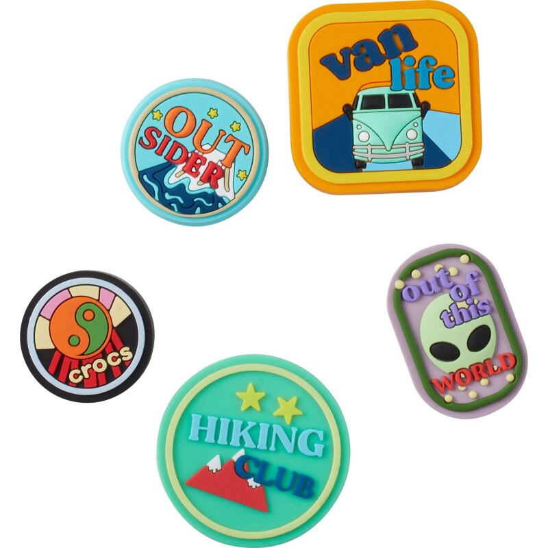 Crocs™ Crocs ADVENTURE PATCH 5-PACK G0851500-MU