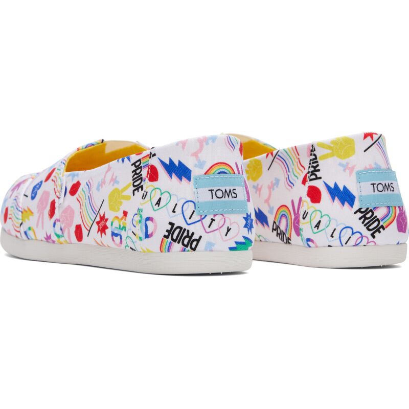 Сліпони TOMS Unity Print Womens's Alpargata 3.0 White Multi