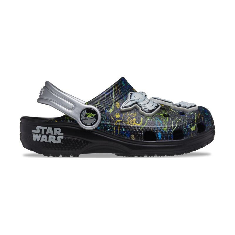 Crocs™ Classic Grogu Clog Kid's Black