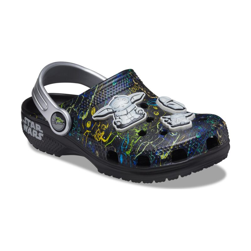 Crocs™ Classic Grogu Clog Kid's Black