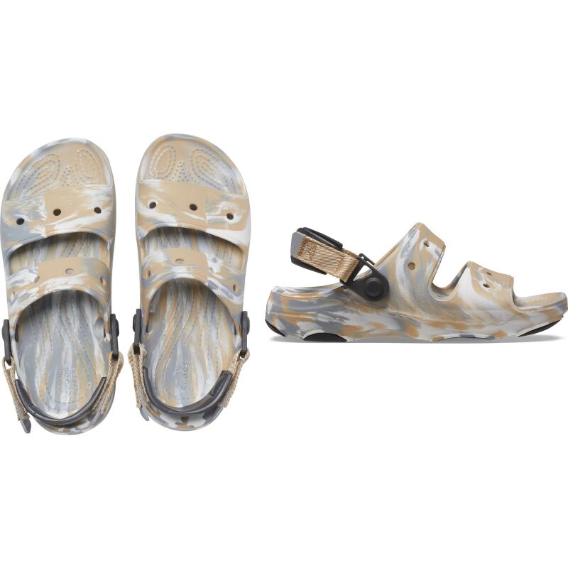 Crocs™ Classic All Terrain Marbled Sandal Chai/Multi
