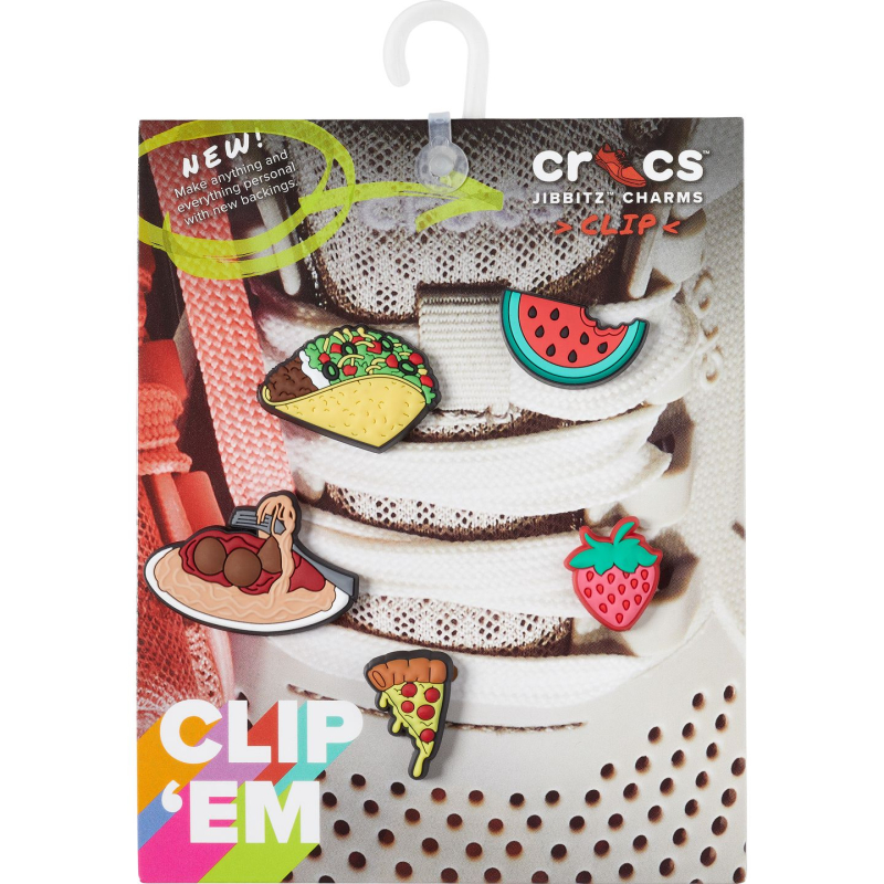 Crocs™ Crocs ALL THE FOOD LACE BACKER 5-PACK G0886900-MU 