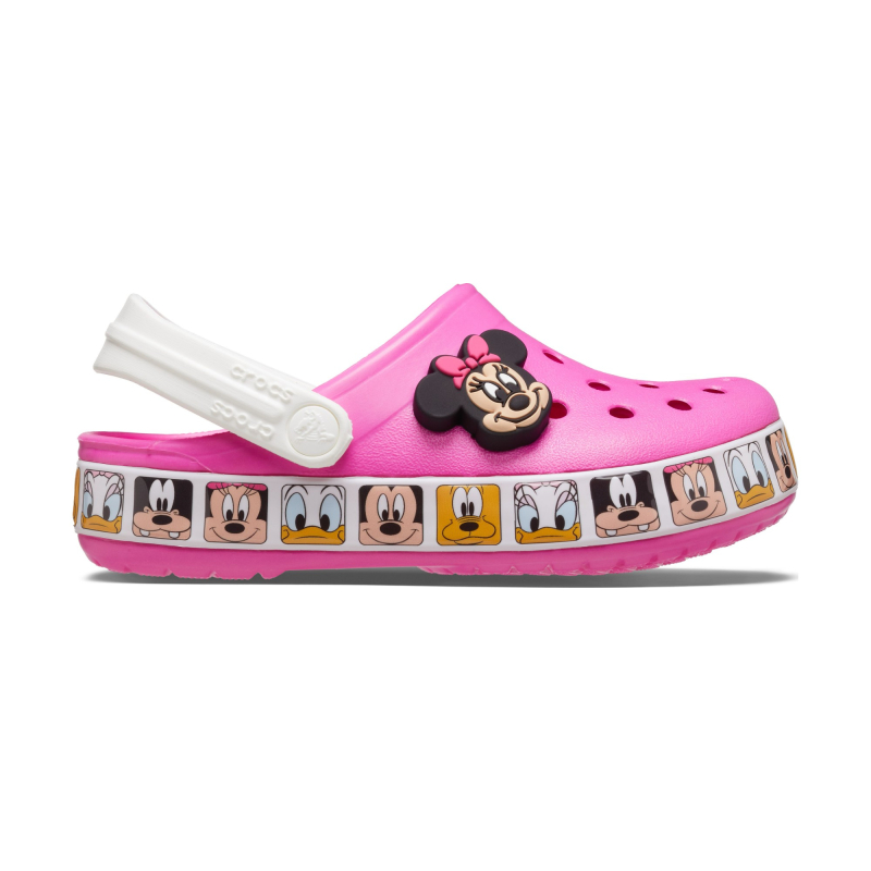 Crocs™ FunLab Minnie Mouse Band Clog Kid's 207720 Electric Pink