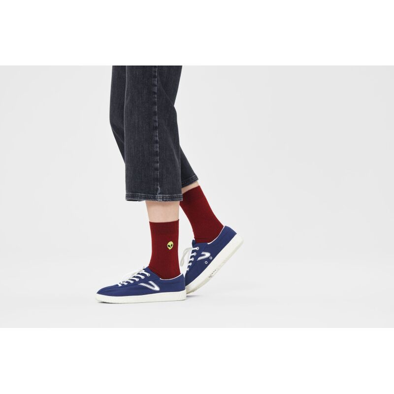 Шкарпетки Happy Socks Ribbed Embroidery Alien Multi-4500