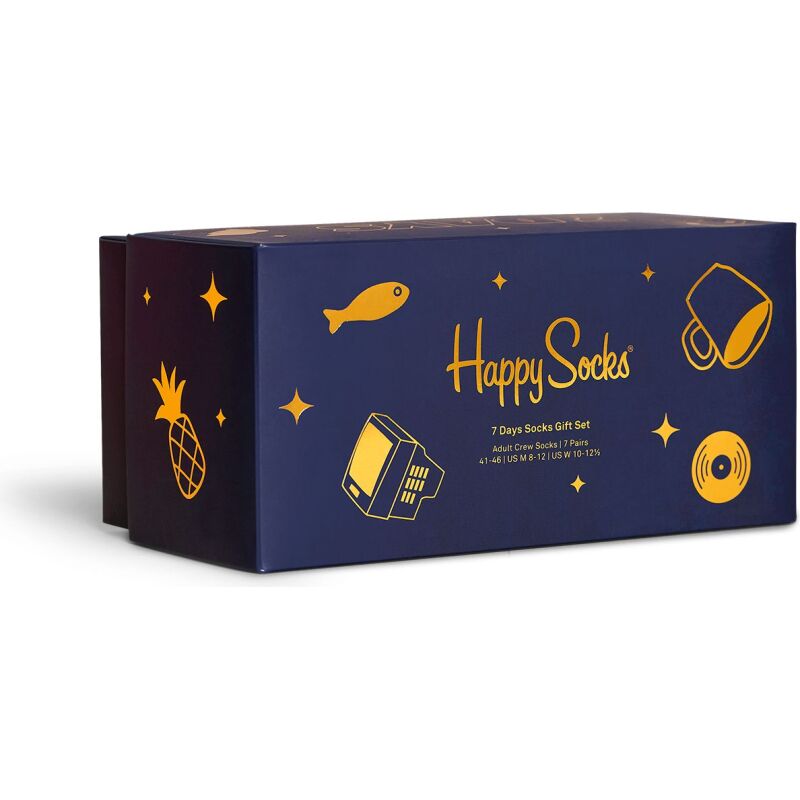 Набір шкарпеток Happy Socks 7-Pack 7 Days A Week Gift Set Multi-200