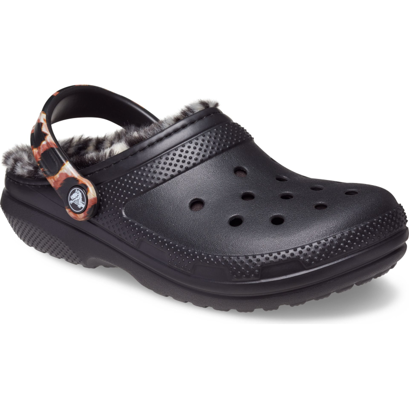 Сабо Crocs™ Classic Lined Animal Remix Clog Black/Multi Animal