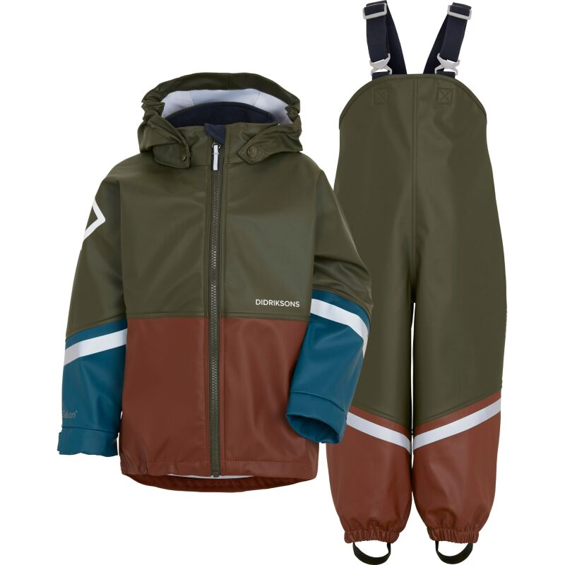 DIDRIKSONS WATERMAN KIDS SET 7 Deep Green