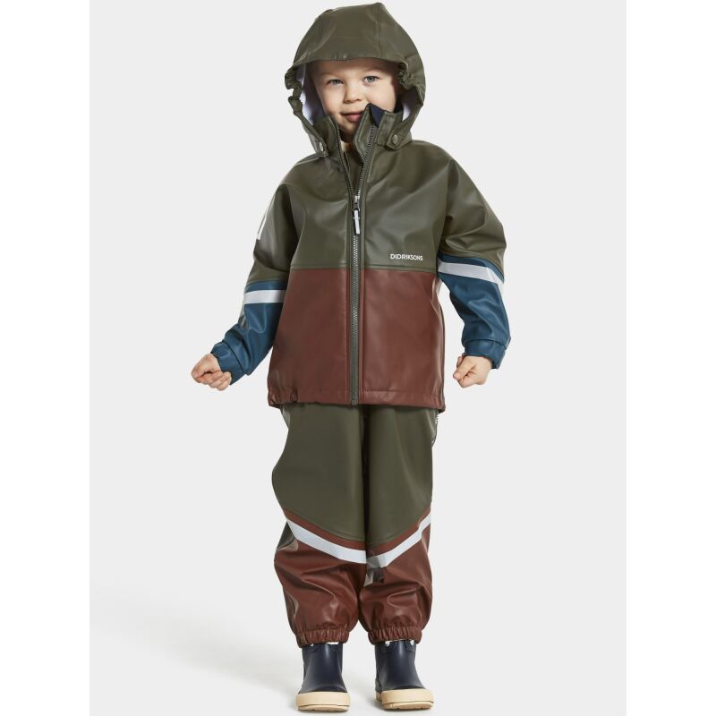 DIDRIKSONS WATERMAN KIDS SET 7 Deep Green