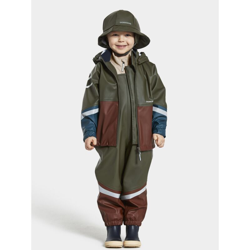 DIDRIKSONS WATERMAN KIDS SET 7 Deep Green