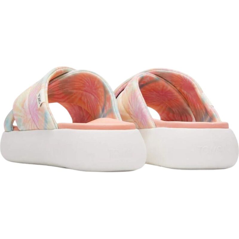 TOMS TieDye Repreve Jersey Mallow Crossover Sandal Candy Pink