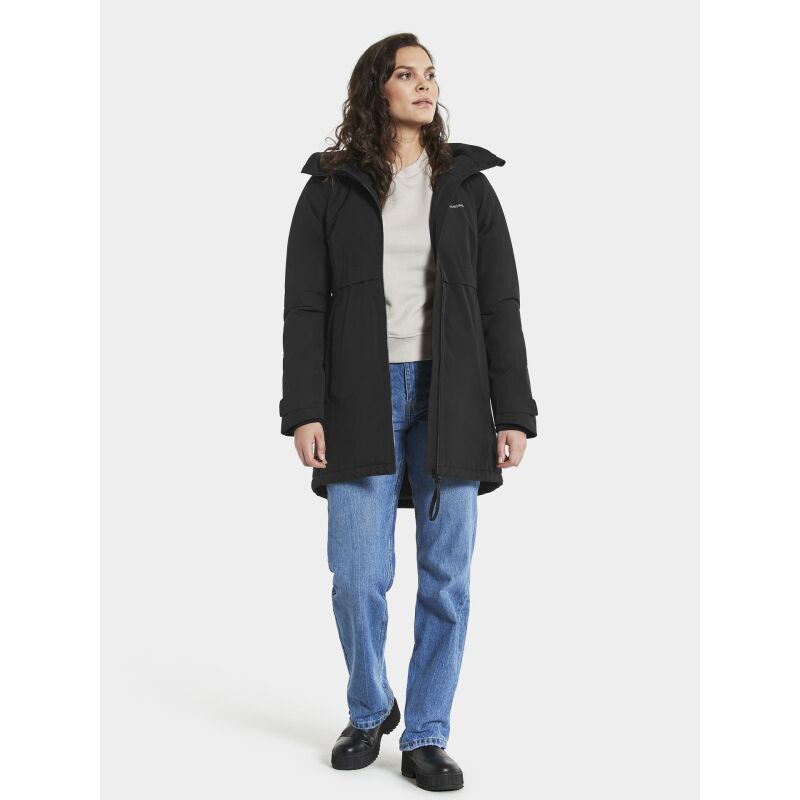 DIDRIKSONS HELLE WOMEN'S PARKA 5 Black