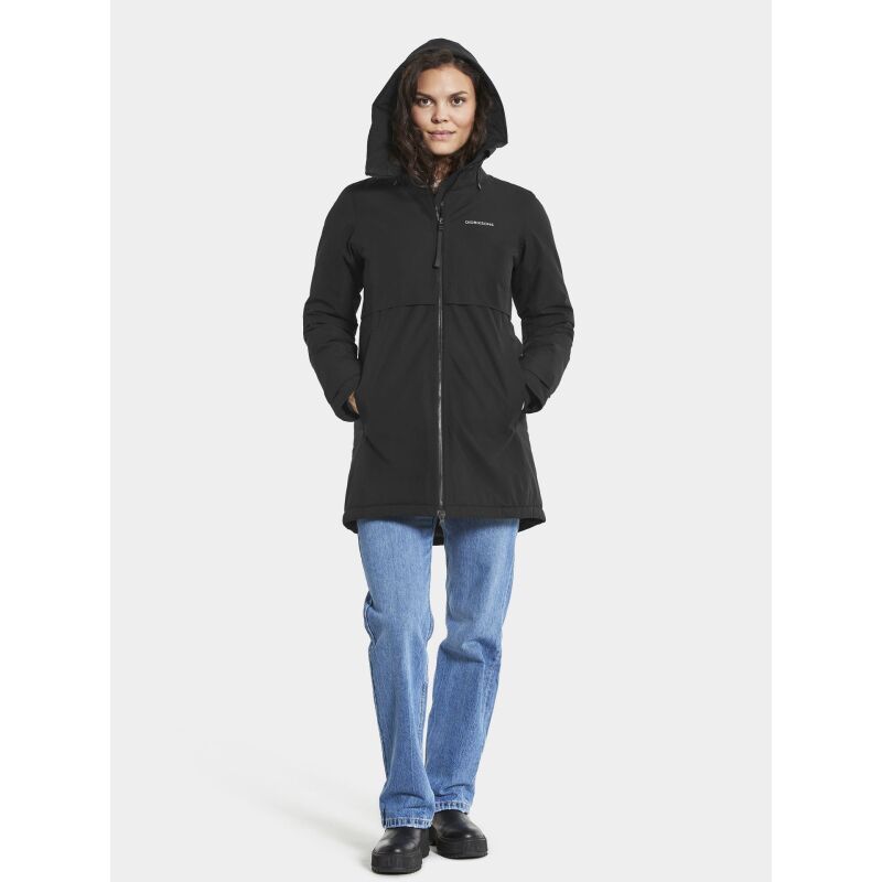 DIDRIKSONS HELLE WOMEN'S PARKA 5 Black