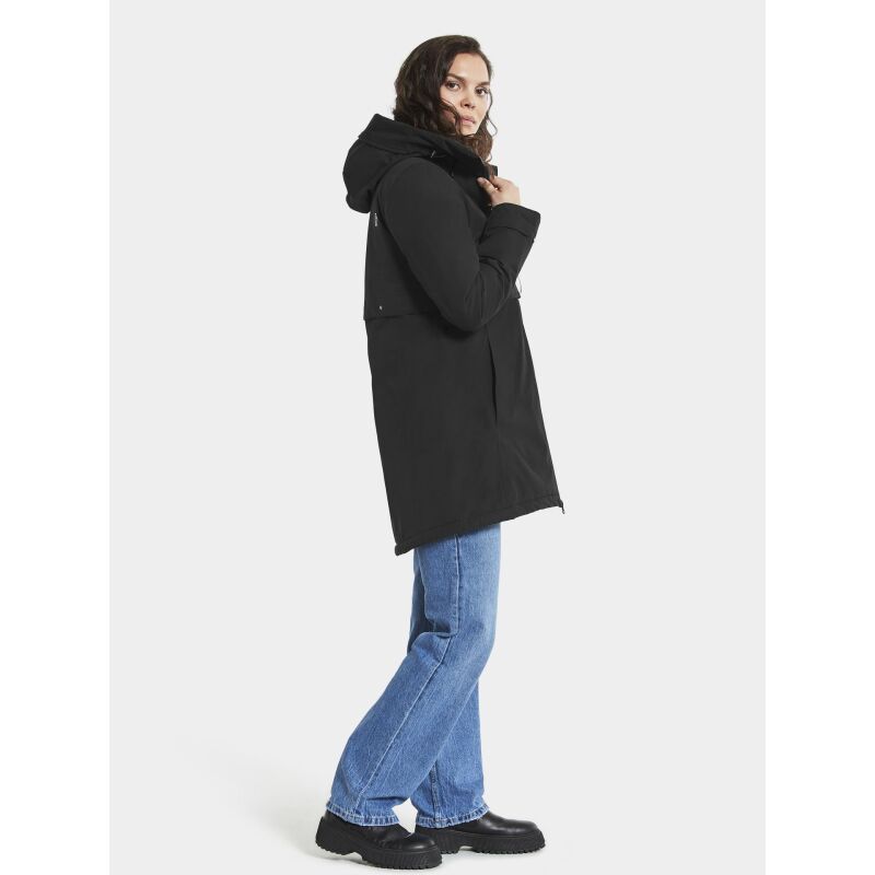 DIDRIKSONS HELLE WOMEN'S PARKA 5 Black