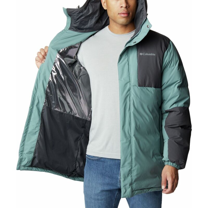 Куртка Columbia ALDERCREST DOWN PARKA MEN'S Metal/Shark