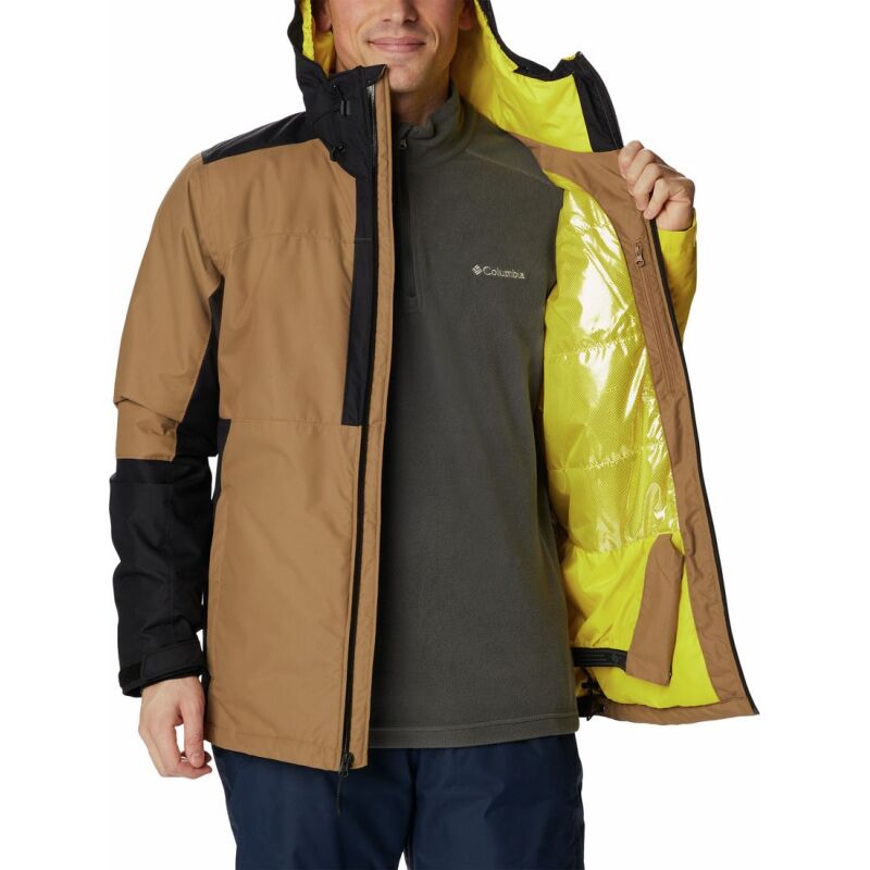 Columbia TIMBERTURNER II JACKET MEN'S Delta/Black/Laser Lemon