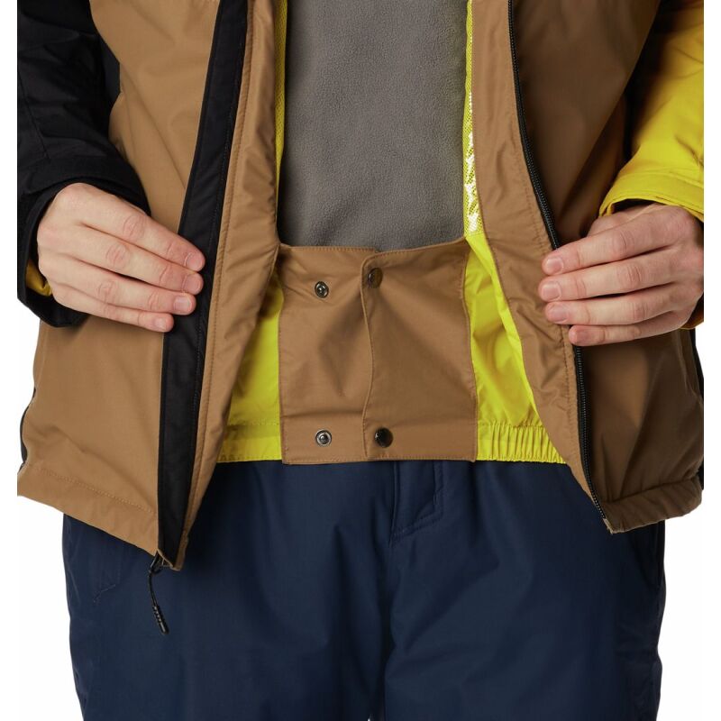 Columbia TIMBERTURNER II JACKET MEN'S Delta/Black/Laser Lemon