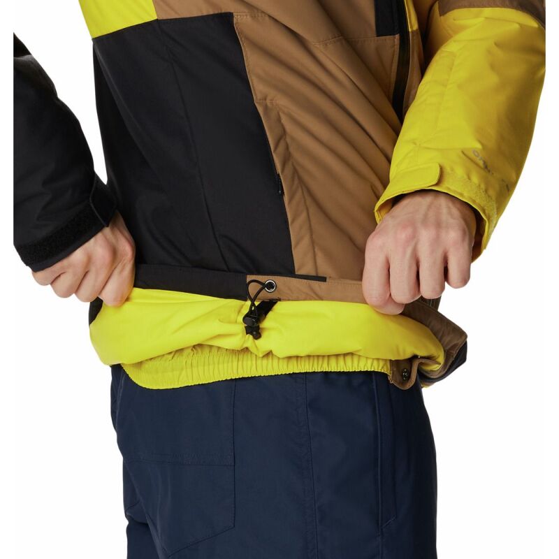 Columbia TIMBERTURNER II JACKET MEN'S Delta/Black/Laser Lemon