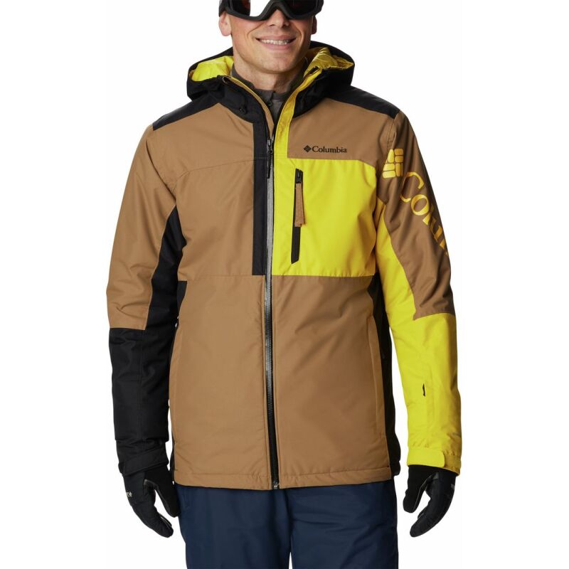 Columbia TIMBERTURNER II JACKET MEN'S Delta/Black/Laser Lemon