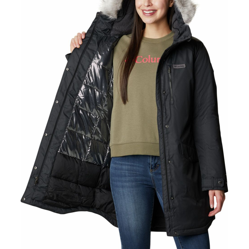 Куртка Columbia SUTTLE MOUNTAIN LONG INS JAKET WOMEN'S Black