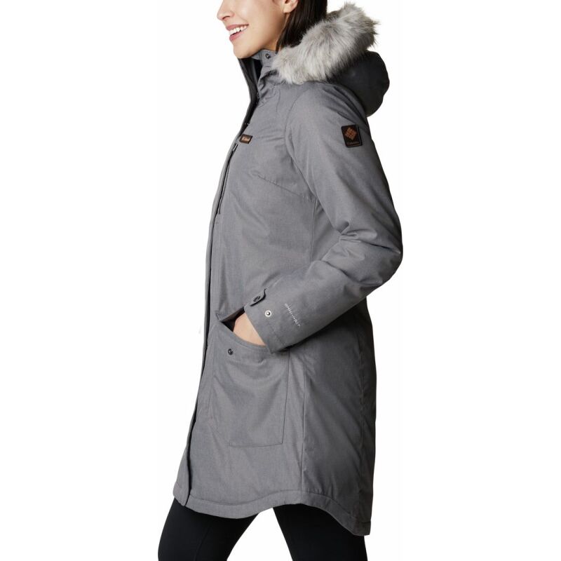 Куртка Columbia SUTTLE MOUNTAIN LONG INS JAKET WOMEN'S City Grey