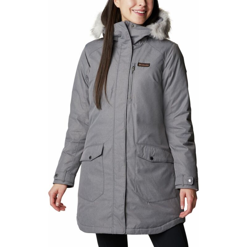 Куртка Columbia SUTTLE MOUNTAIN LONG INS JAKET WOMEN'S City Grey