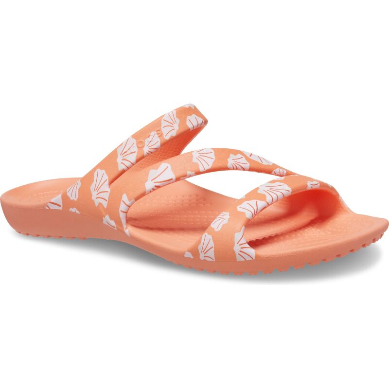 Crocs™ Kadee II Graphic Sandal Papaya/Multi