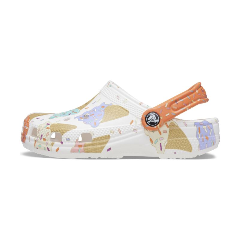 Crocs™ Classic Ice Cream Graphic Clog Kid's White/Multi