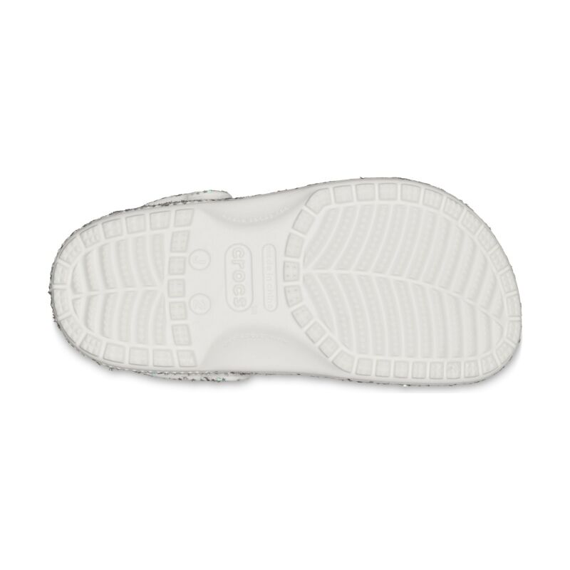 Crocs™ Classic Starry Glitter Clog Kid's White