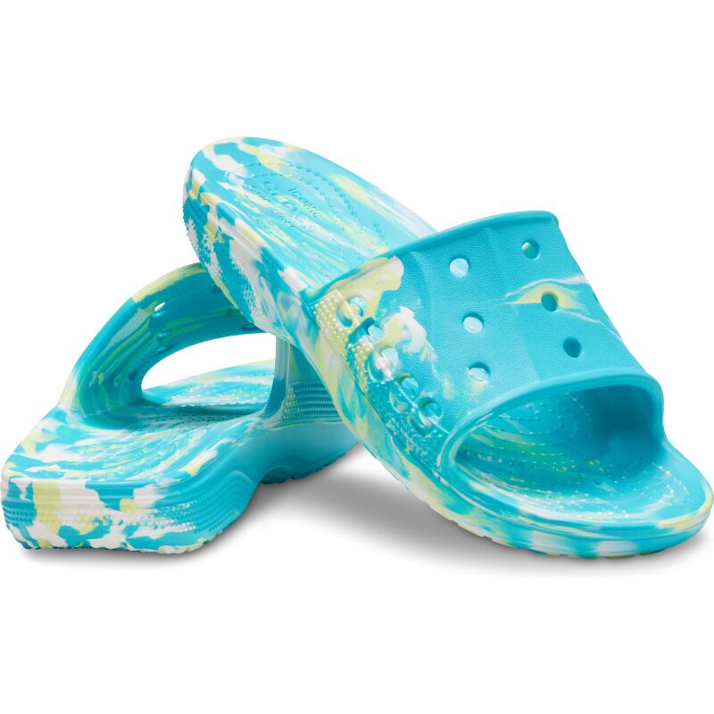 Crocs™ Baya II Marbled Slide Digital Aqua/Multi