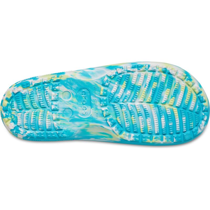 Crocs™ Baya II Marbled Slide Digital Aqua/Multi