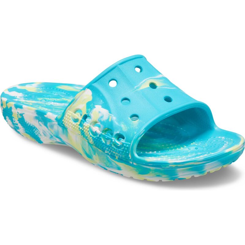 Crocs™ Baya II Marbled Slide Digital Aqua/Multi