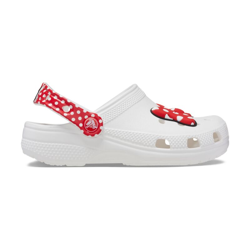 Crocs™ Disney Minnie Mouse Classic Clog Kid's White/Red