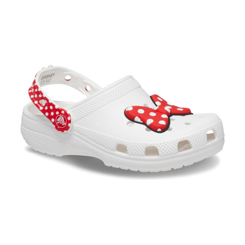 Crocs™ Disney Minnie Mouse Classic Clog Kid's White/Red